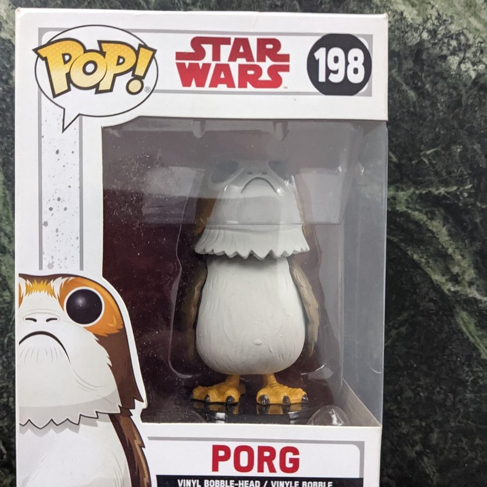 Star Wars Funko Pop! Vinyl - Porg Bobble Head 198 - EUC
